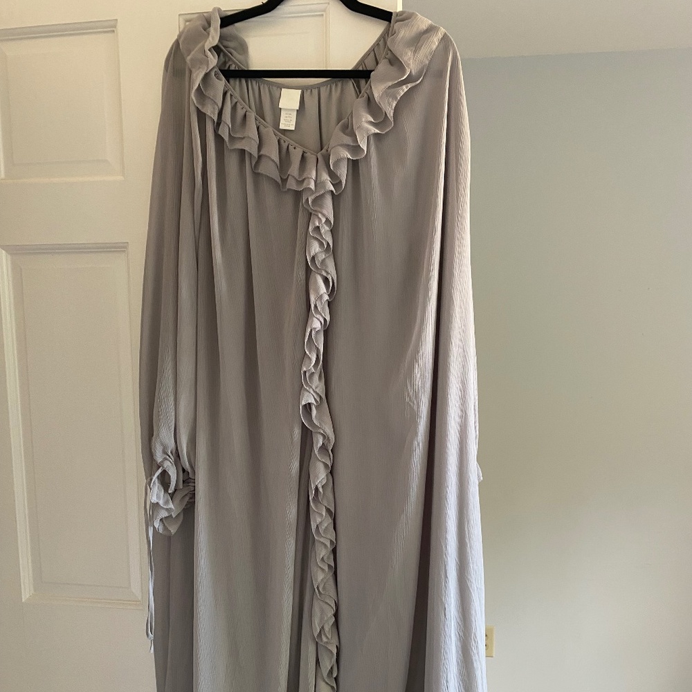 H&M Silver/Grey Maxi
